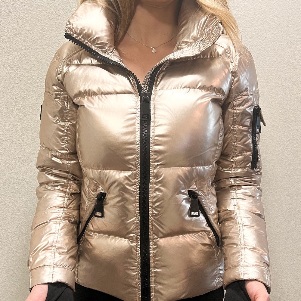 SAM, Rose Chrome, Puffer Jacket, XS